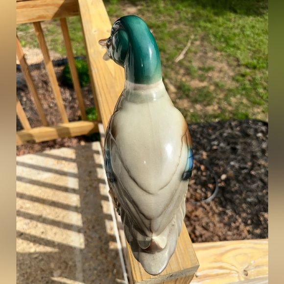 Vintage Royal Copley ceramic mallard duck figurine - Picture 10 of 10